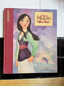 Libro de cuentos ilustrado Mulan 1998 de Disney tapa dura grande Disney Press - Imagen 1 de 7