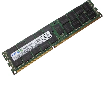 Samsung 16GB 2Rx4 PC3L-10600R DDR3 ECC REG Server Memory RAM M393B2G70BH0-YH9 - Image 1 of 3