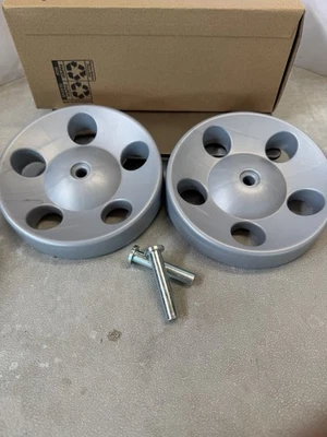 Hoover Power Scrub Deluxe Carpet Cleaner FH50150 Parts - Lot Of 2 Wheels NEW - image 1 of 4