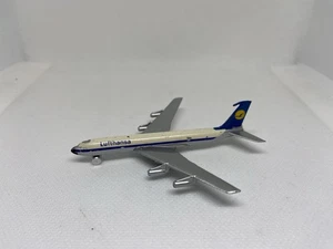 LUFTHANSA Boeing 707 Jet Schuco 784/3 Western Germany Airplane Metal Model Toy - Picture 1 of 6