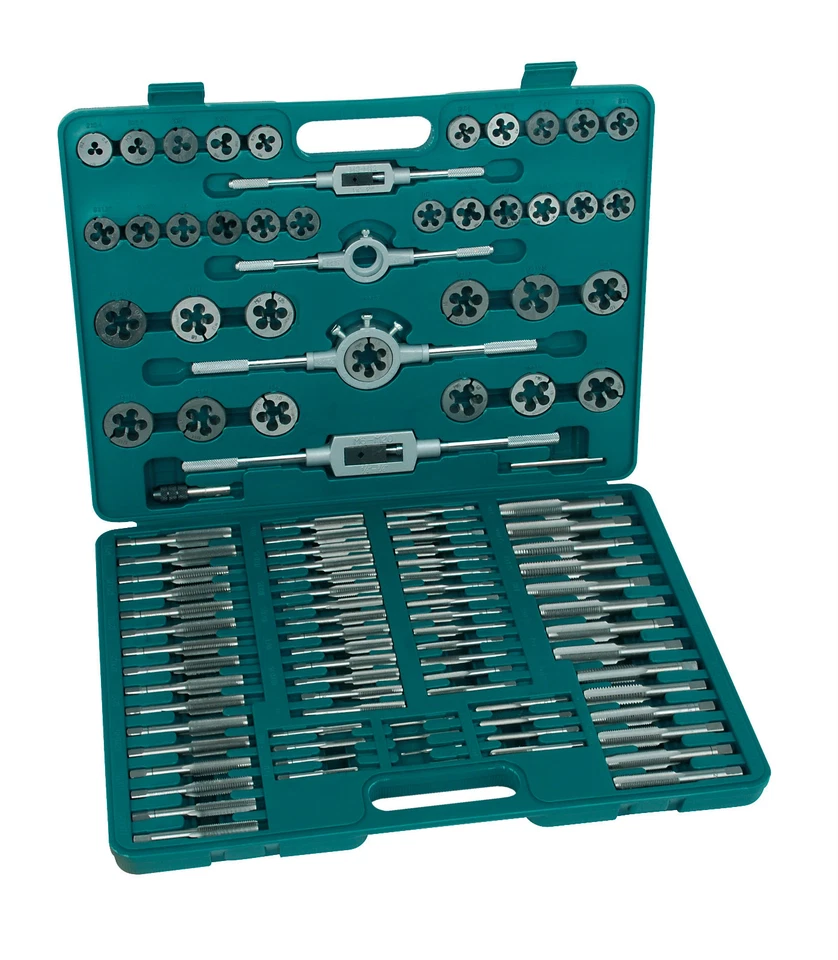 Mannesmann Tap And Die Set 110 Pcs.Metric Thread Cutting Tool Premium Set GS TUV - Image 1 of 1