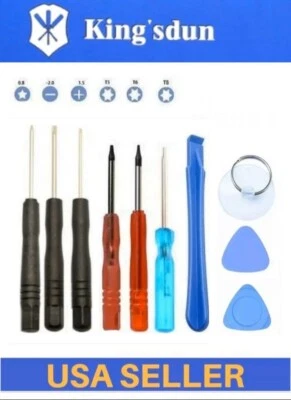 Juego de 10 Herramientas Kit para TODAS las Palanca de Repuesto de Batería Palm PDA GPS T5 T6 T8 0.8 Torx Foto 1 de 4