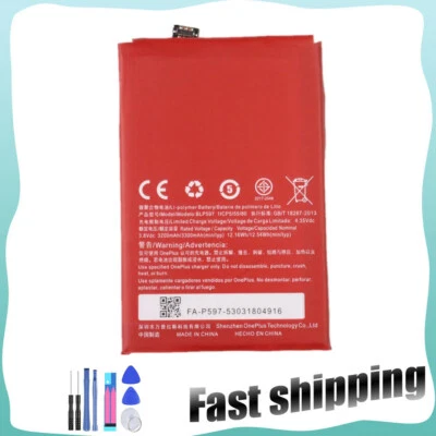 For 1+ OnePlus 2 A2001 A2003 A2005 Replacement Battery BLP597 Tools - Image 1 of 4