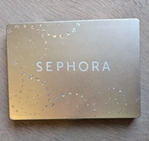 Sephora Compact Mirror Goldtone with Sparkles 4 in. x 2.5 in. Dual Hinged Mirror - Picture 1 of 3