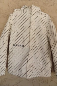 Burton Men’s Dryride Poacher White Snowboard Jacket Size M - Picture 1 of 11