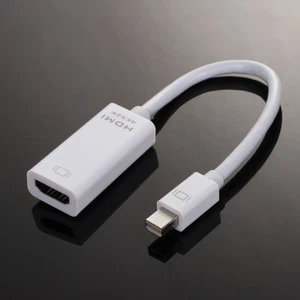 Mini DP DisplayPort Thunderbolt - HDMI Adapter Cable 4K*2K HD F Mackbook Pro Air - Picture 1 of 3