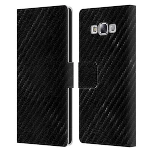 OFFICIAL ALYN SPILLER CARBON FIBER LEATHER BOOK WALLET CASE FOR SAMSUNG PHONES 3 - Picture 1 of 7
