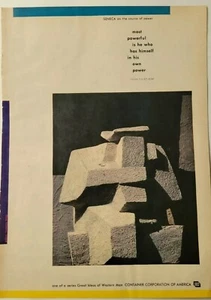 1958  Container Corporation of America great ideas western man vintage ad - Picture 1 of 1