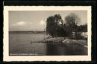 Ansichtskarte Nonnenhorn am Bodensee, Uferpartie mit Dampfer 1936 