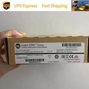 Free Tax 5069-OF8 AB 5069OF8 SER A Compact 5000 Analog Output Module New Fast - Picture 1 of 3