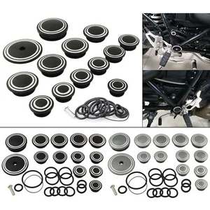 Frame Hole Caps Plug Cover Guards Kit For BMW R 1200 Nine T NineT R9T 2013-2020 - Picture 1 of 14