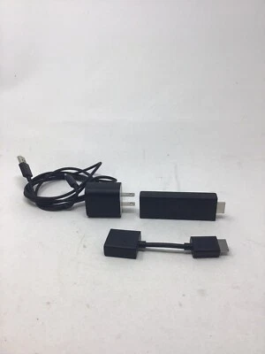 Black Amazon Fire stick LY73PR w/HDMI dongle No Remote - Image 1 of 4