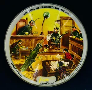 Vogue 10" Picture Disc #R 745~The Trial Of "Bumble" The Bee Part 1~James Jewell - Picture 1 of 2