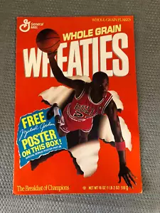 Vintage 1989 MICHAEL JORDAN Wheaties Poster Set - All 3 Posters - Picture 1 of 9