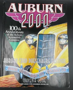Auburn 2000 ACD Festival Magazine Souvenir Guide Catalog Glossy Annual Car Show - Picture 1 of 5