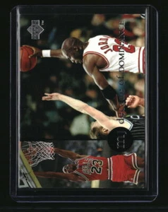 1994 Upper Deck Jordan Rare Air #J9 Michael Jordan Decade of Dominance - Picture 1 of 2