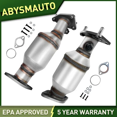 2pcs Front Catalytic Converter For 2005-2018 Nissan Frontier/Pathfinder 4.0L EPA - Image 1 of 4