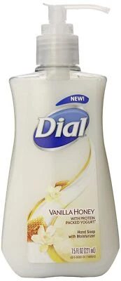 New Dial Liquid Hand Soap, Vanilla Honey, 7.5 fl oz - Image 1 of 2