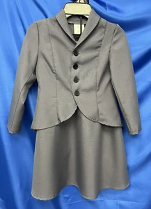 Mary Poppins/English Nanny Halloween Costume Jacket+Skirt Child M (8-10) V.Good - Picture 1 of 9