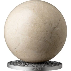 The Eye of Pantheon 5oz Antique finish Silver Coin 5000 Francs CFA Cameroon 2024 - Picture 1 of 8