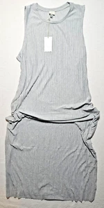 A New Day Grey Heather Long Maxi Dress Women's XXL - Picture 1 of 3