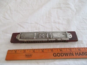 M. Hohner Marine Band Tremolo Mundharmonika verrostet gebraucht Vintage Germany - Bild 1 von 15