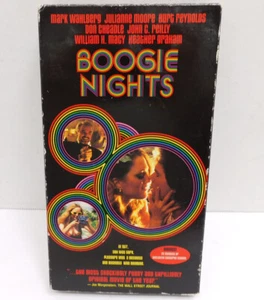 VTG “Boogie Nights” Movie VHS VCR Video Tape Preowned PTA Anderson HTF - Picture 1 of 4