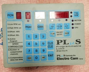 Plus Controls Electro Cam PS-4011-10-P16 Programmable Limit Switch UPS RED - Picture 1 of 3