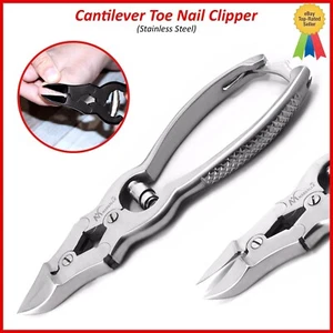 Cantilever Nail Cutter Clipper Heavy Duty Thick Chiropody Podiatry Nails Care - Picture 1 of 3
