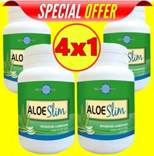 ALOE SLIM OFFERTA integratore per DIMAGRIRE 240 cps. da 500mg DIETA ALOE VERA