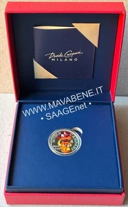 ITALIEN 2025 BITTER CAMPARI 4 EURO SILBER PROOF FARBMÜNZE NIEDRIGE AUFLAGE - Bild 1 von 5