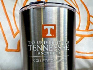 University of Tennessee Knoxville - College of Law Edelstahl Becher NEU - Bild 1 von 9