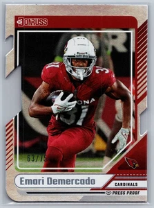 2024 Donruss #57 Emari Demercado Press Proof Silver Die Cuts #/75 - Picture 1 of 2