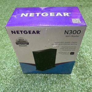 Netgear N300 300 Mbps 4-Port 10/100 Wireless N Router Gaming Single-band WNR2000 - Picture 1 of 10