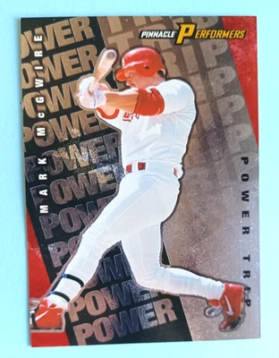 Pinnacle Performers Mark McGwire 1998 #9 Power Trip #/10000 St. Louis Cardinals Foto 1 de 2
