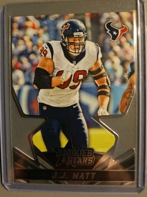 Estrela de futebol 2015 novatos e estrelas cravejada Die Cut - J.J. Watt - Houston Texans - Imagem 1 de 2