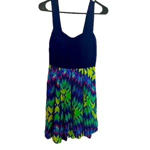 Pre-Loved in Top Zustand Charlotte Russe Damen Kleid Blau Größe M - Bild 1 von 5