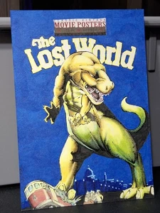 BREYGENT MOVIE POSTERS 3.5X5" SCI-FI HORROR SKETCH THE LOST WORLD BY ?????? - Picture 1 of 2