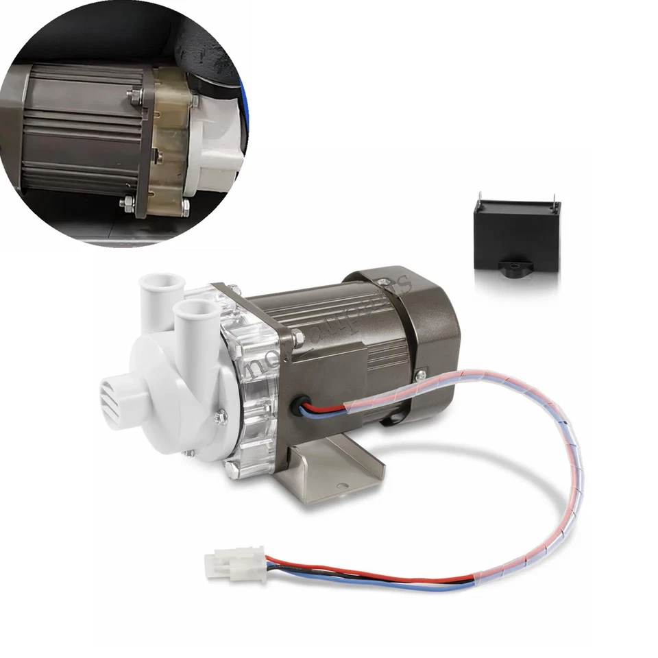 For Hoshizaki S-0731 Water Pump Motor Assy Ice Maker Machine Motor Replacement - Image 1 of 4