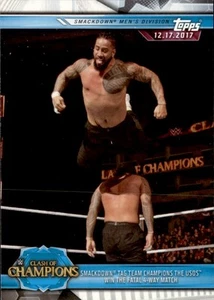 Topps WWE Road to Wrestlemania 2019 - Smackdwon Tag Team Champs #99 - Imagen 1 de 2