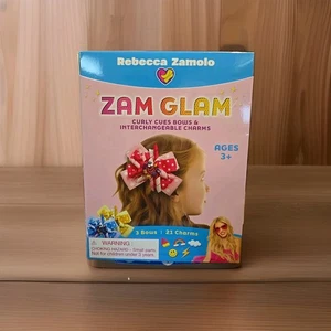 Rebecca Zamolo Zam Fam Curly Bows and Interchangeable Charms - Picture 1 of 2