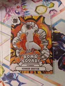 2025 Donruss Bomb Squad Insert Konnor Griffin Pittsburgh Pirates #3 - Picture 1 of 2