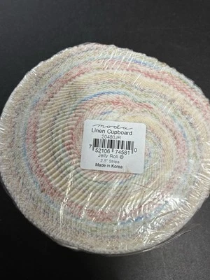Moda Linen Cupboard Jelly Roll By Fig Tree & Co. #20480 - Image 1 of 4