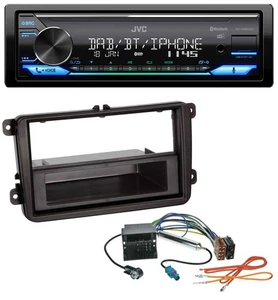 JVC Bluetooth DAB USB MP3 Autoradio für VW Amarok, Beetle, EOS (ab 06) - Bild 1 von 8