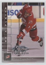 2001-02 ITG Be A Player Memorabilia All-Star Fantasy /10 Niclas Wallin #280