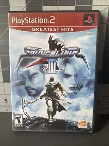 Soul Calibur III (Sony PlayStation 2, 2005) Untested With Manual ! - Picture 1 of 6