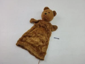 Handpuppe Bär 33cm Teddy braun DDR Stoff Vintage Spielzeug Kuscheltier #253195 - Bild 1 von 16