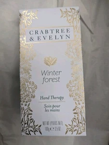Crabtree & Evelyn Winter Forest Handtherapie 100g 3,5 oz Neu im Karton - Bild 1 von 4