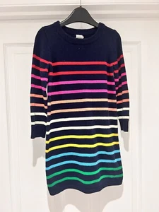 Gap Kids Girls Striped Jumper Dress Aged 4 Years. - Picture 1 of 4