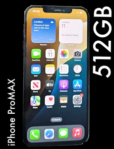 Apple iPhone 12 Pro Max 512GB Odblokowany Doskonały stan 256GB Karta pamięci - Zdjęcie 1 z 4